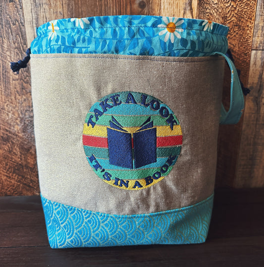 In A Book Large Project Bag