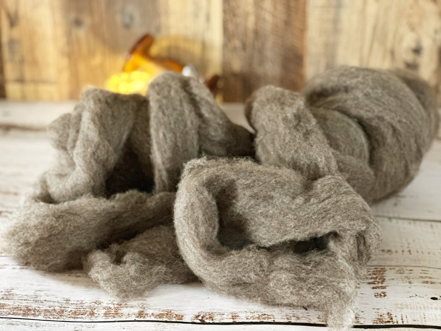 Southdown Wool Roving from Betty ~ 2 oz for Blending