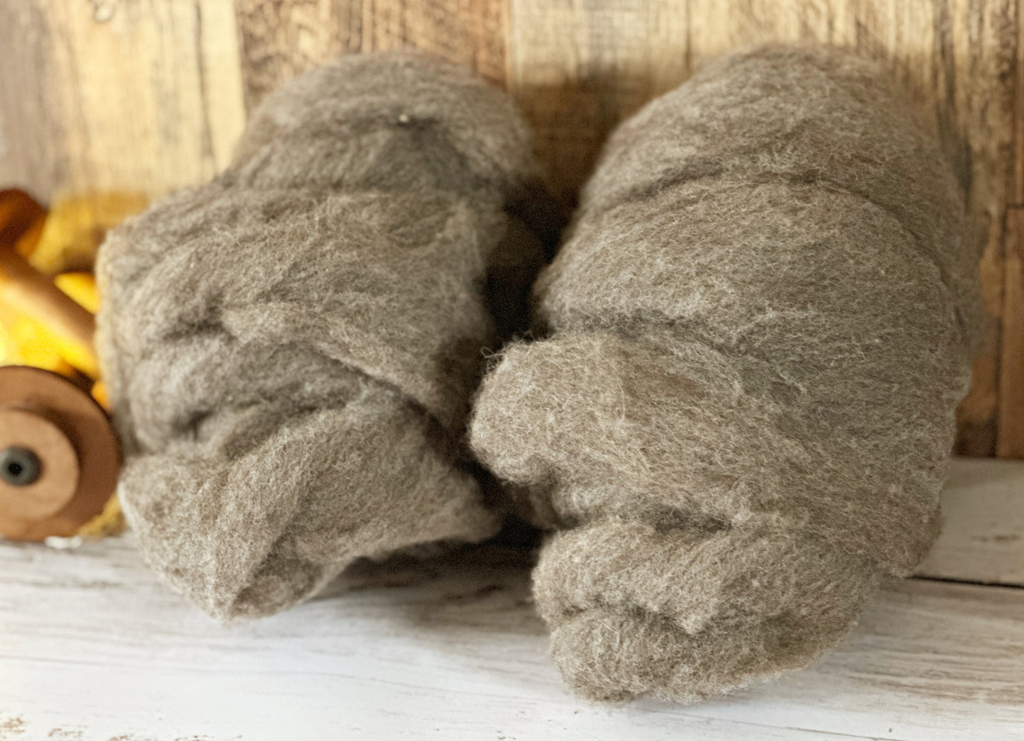 Southdown Wool Roving from Betty ~ 2 oz for Blending