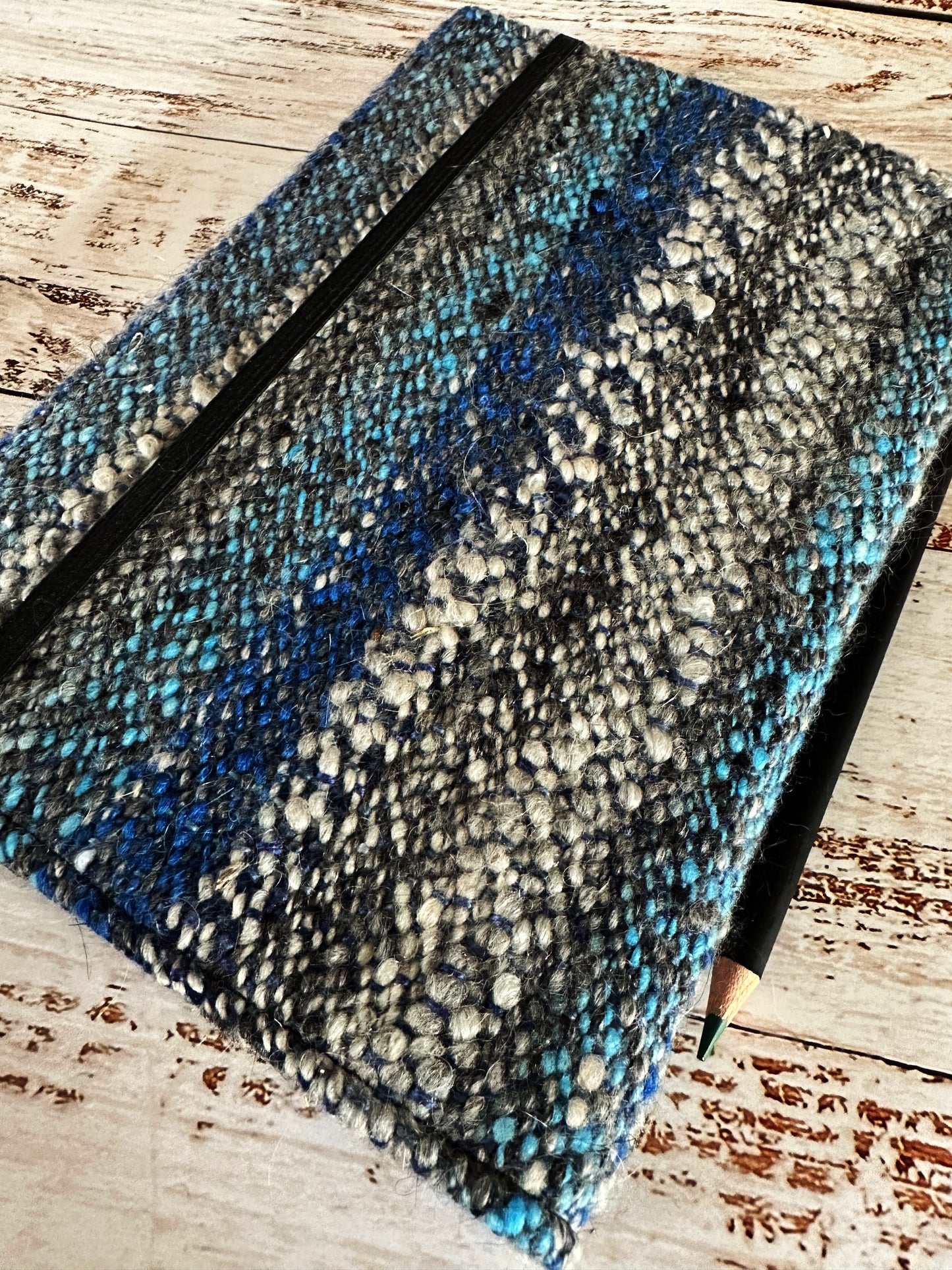Famous Women with Handwoven Wool Adjustable A5 Journal Cover