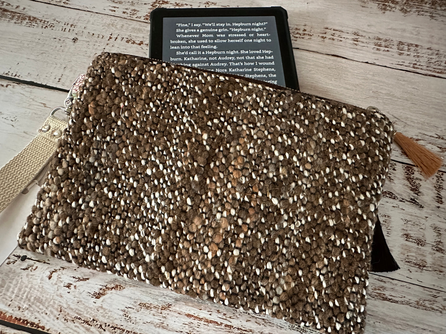 Poultry Lover Double Zipper Clutch~ Perfect for E-Readers