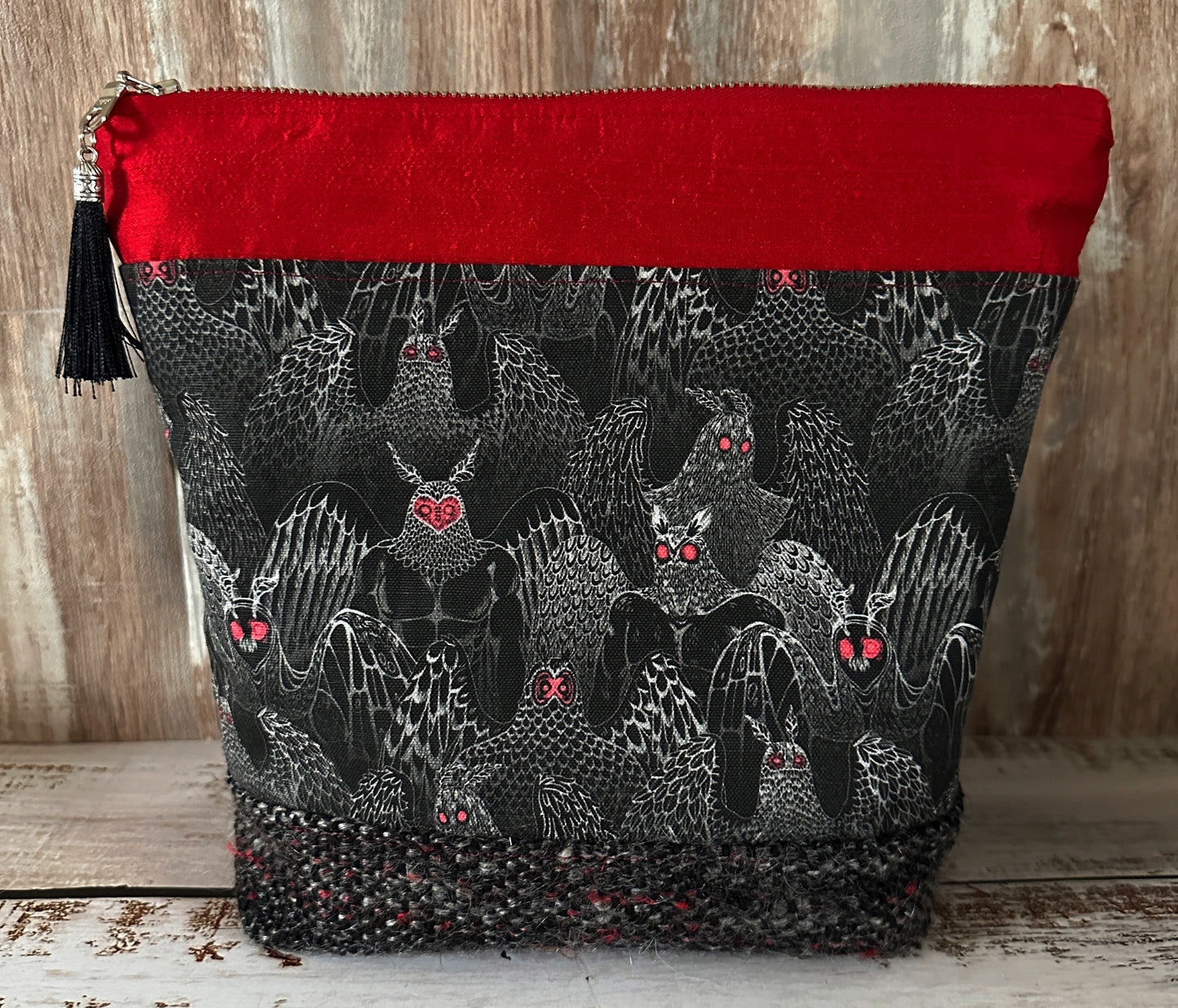 Mothman Project or Cosmetic Zipper Bag