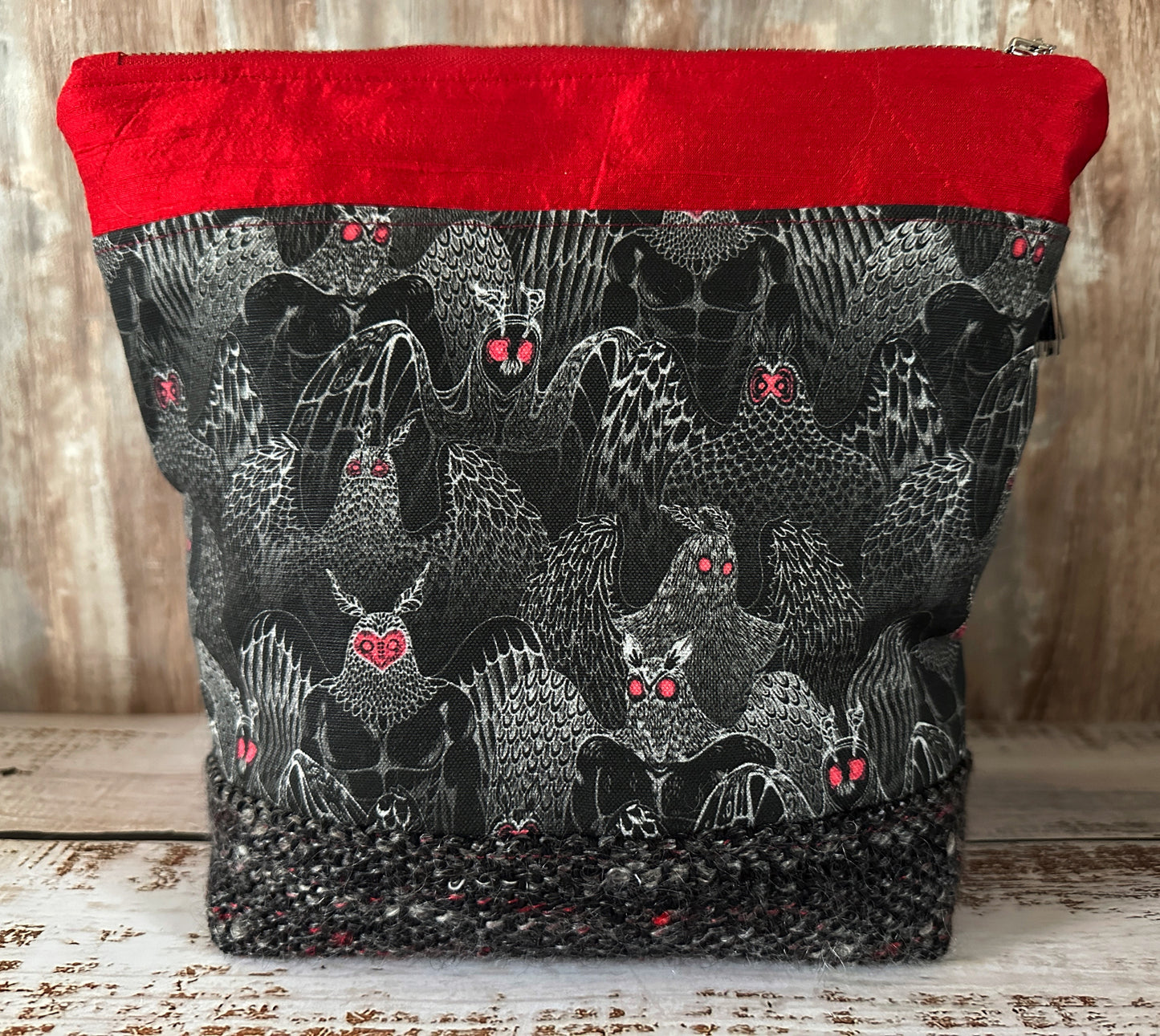 Mothman Project or Cosmetic Zipper Bag