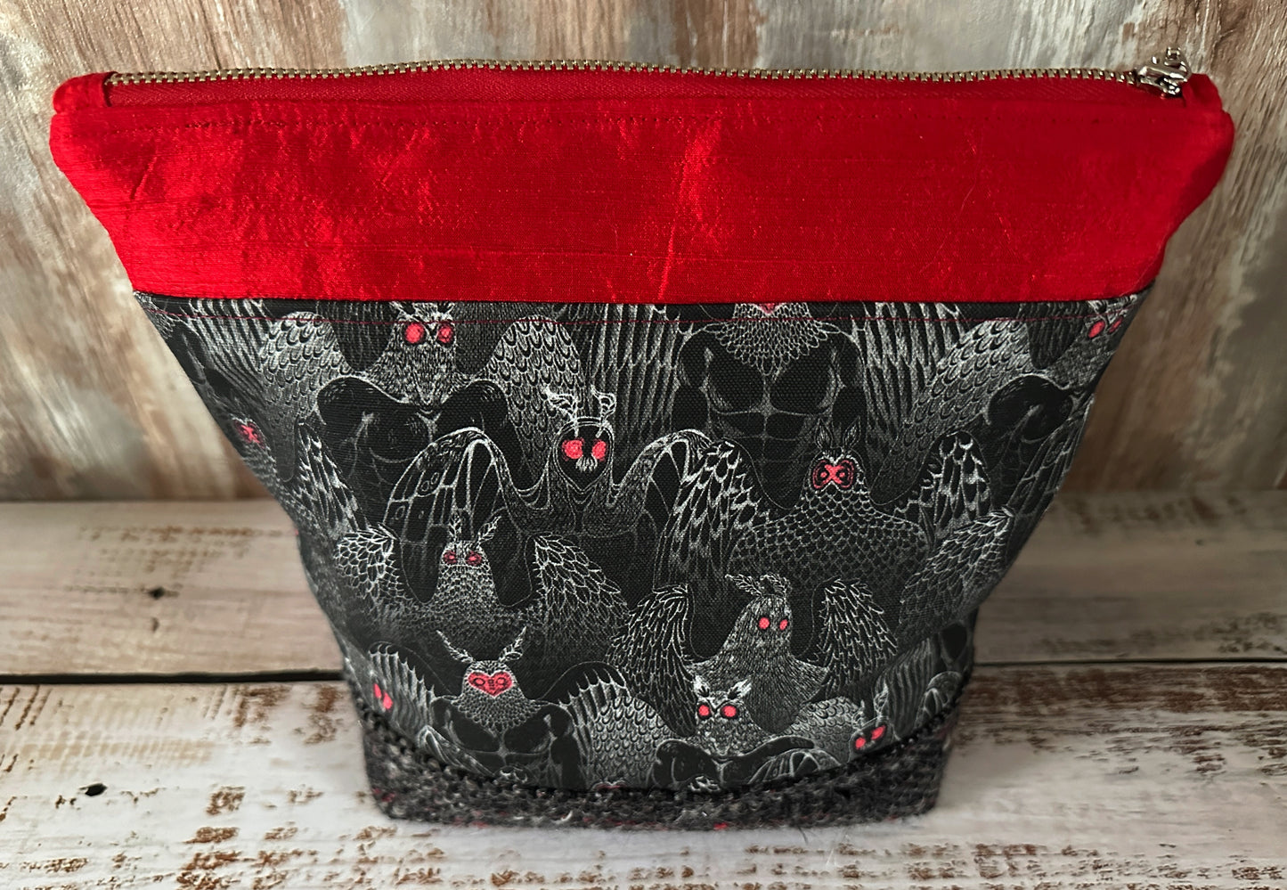 Mothman Project or Cosmetic Zipper Bag