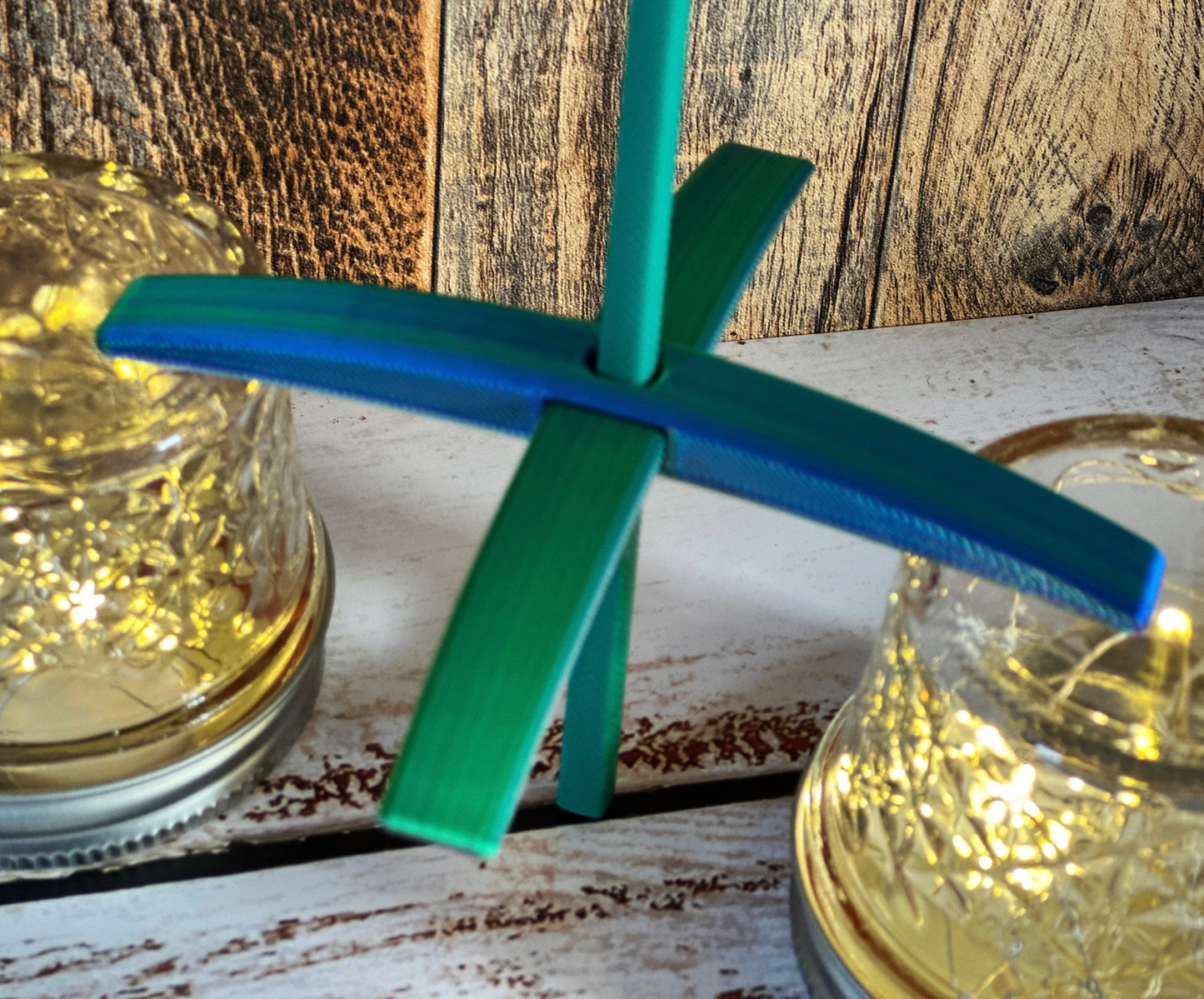 Beginner Turkish Drop Spindle Kit ~ Teal and Purple