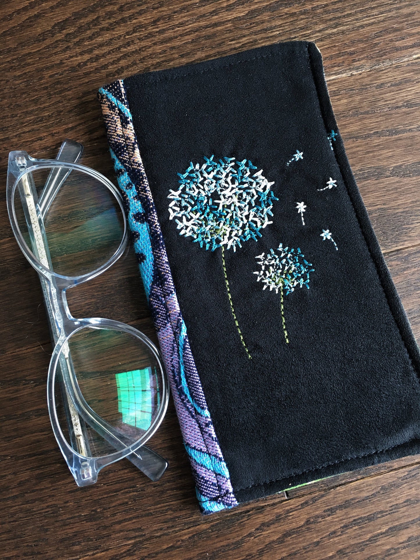 Rainbows & Dandelions Padded Glasses Case