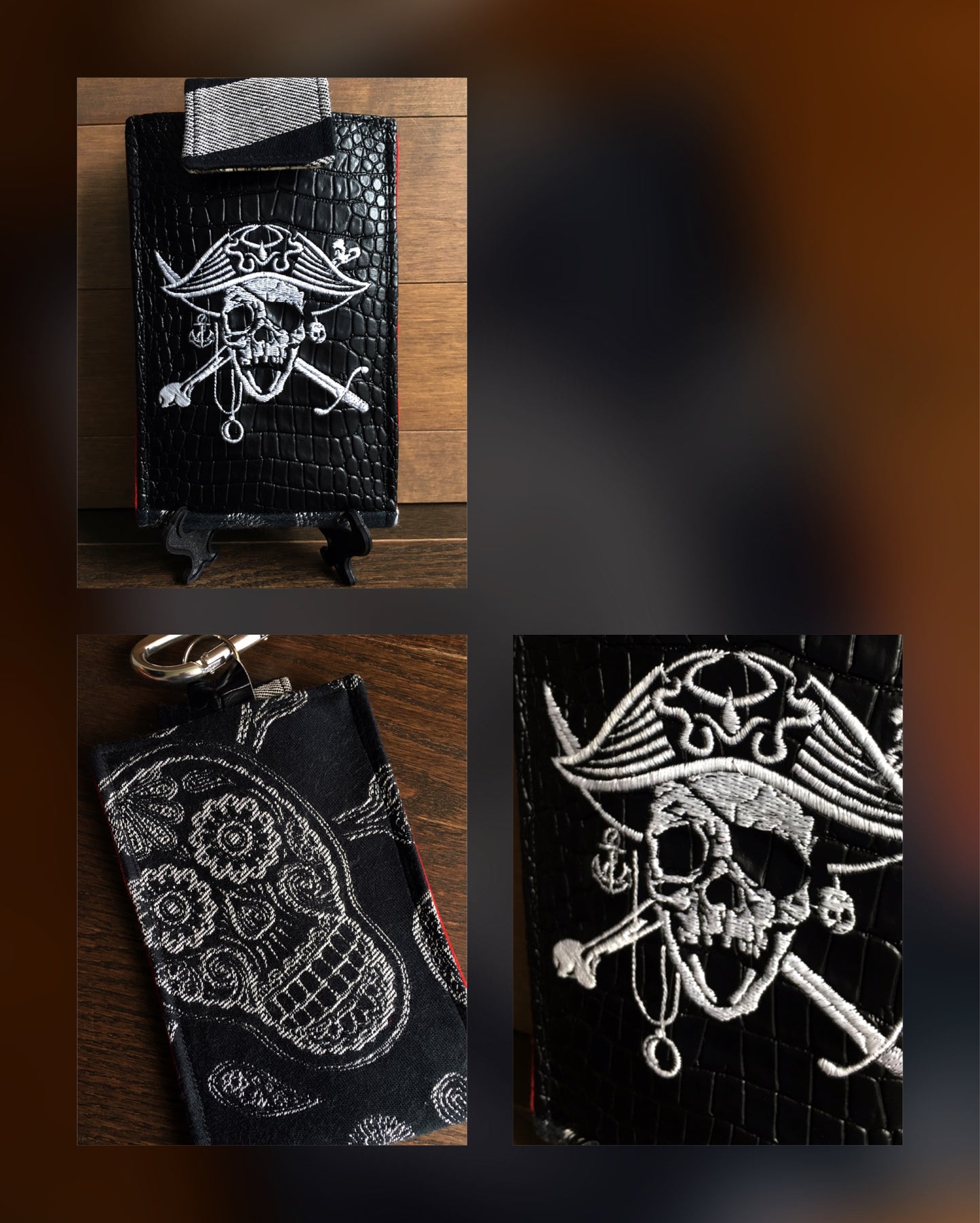 Yarr! Padded Phone Pouch with Internal Card Pocket