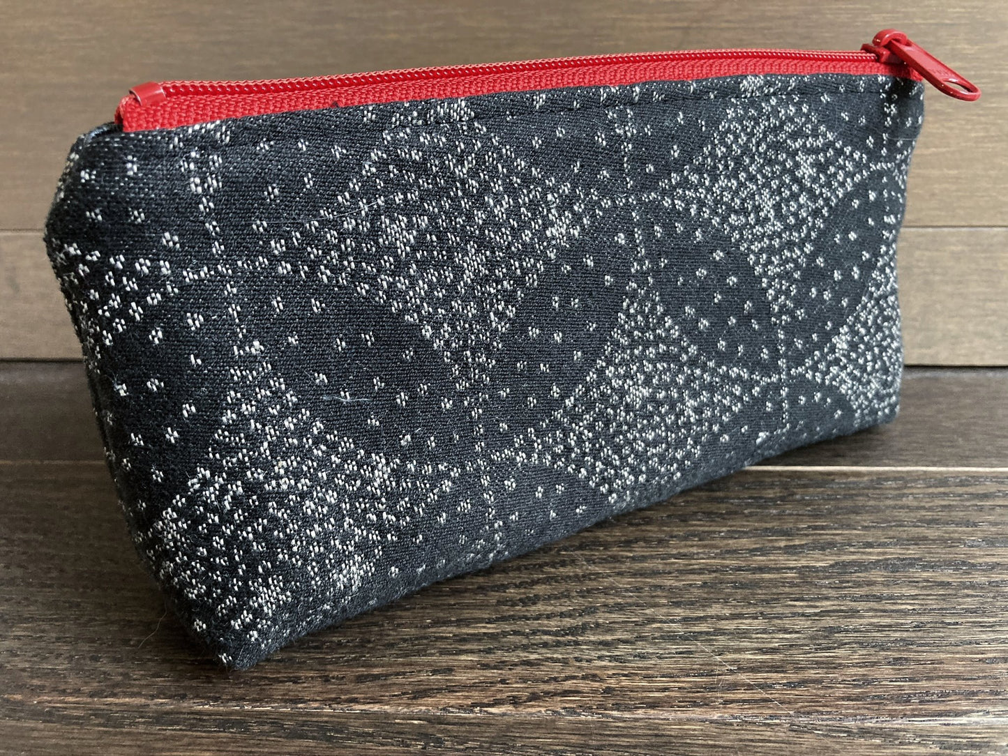 Starry Night Jacquard & PUL Lined Compact Zipper Bag