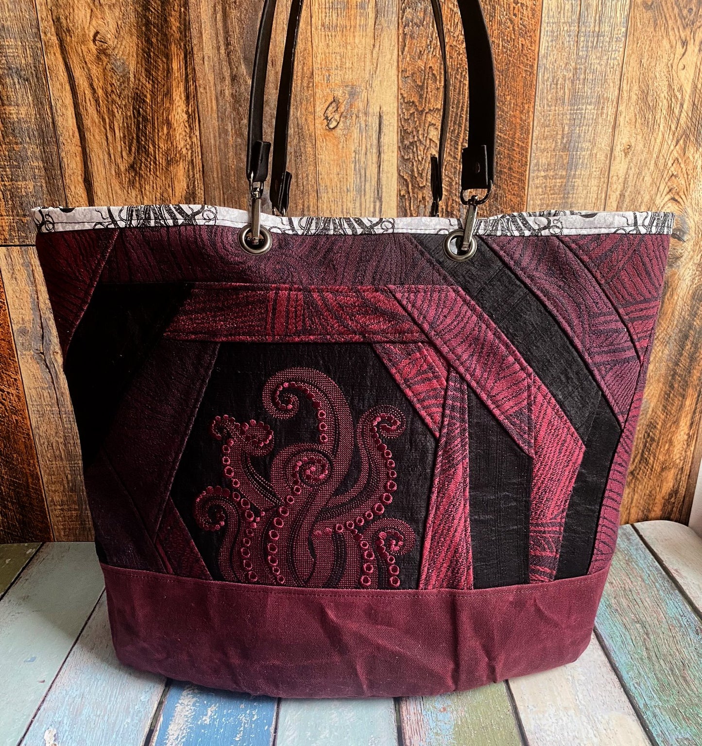 Opulent Octopus Quilted Basket Bag of Holding