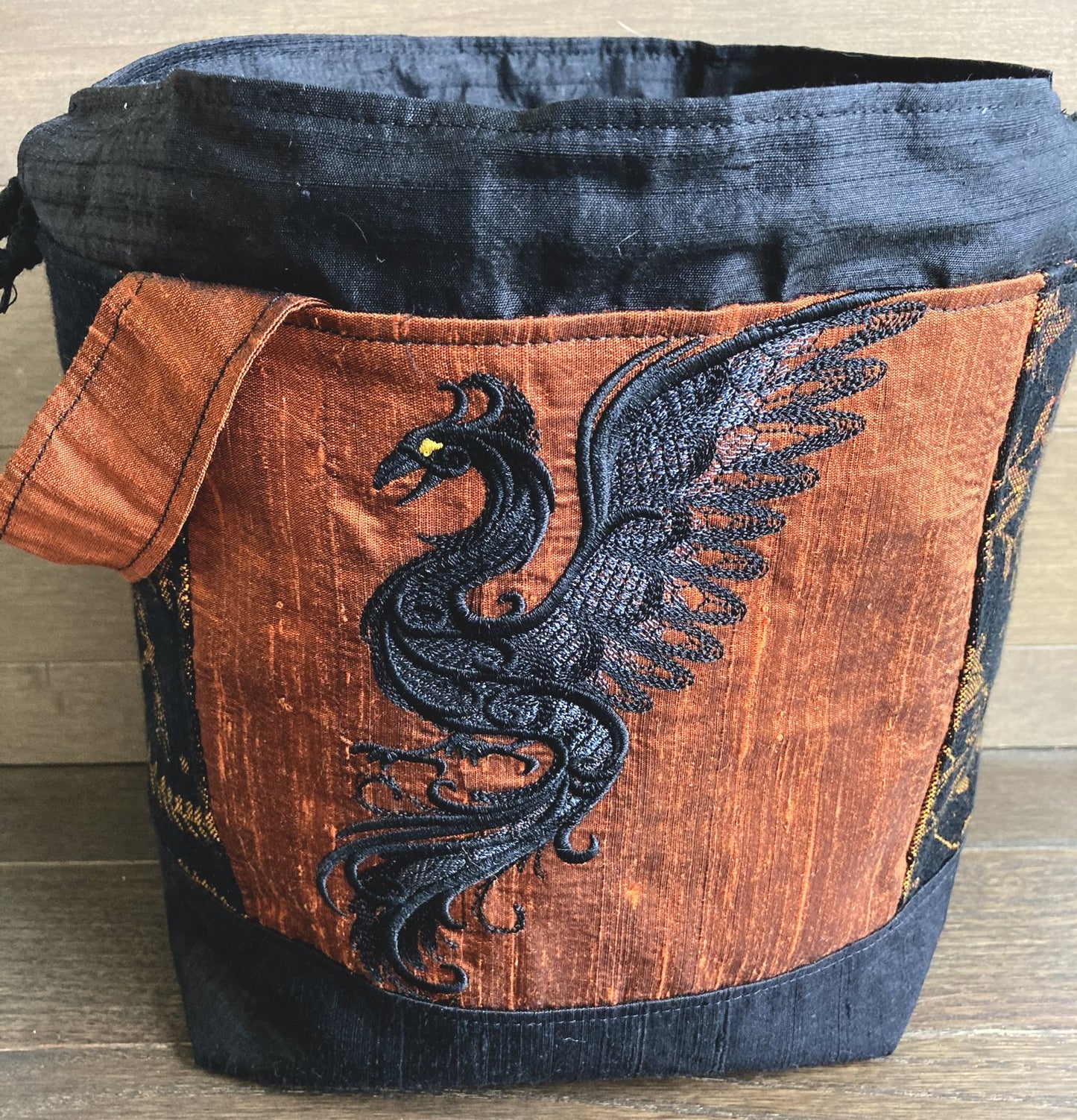 Shadows and Candlelight Phoenix Medium Project Bag