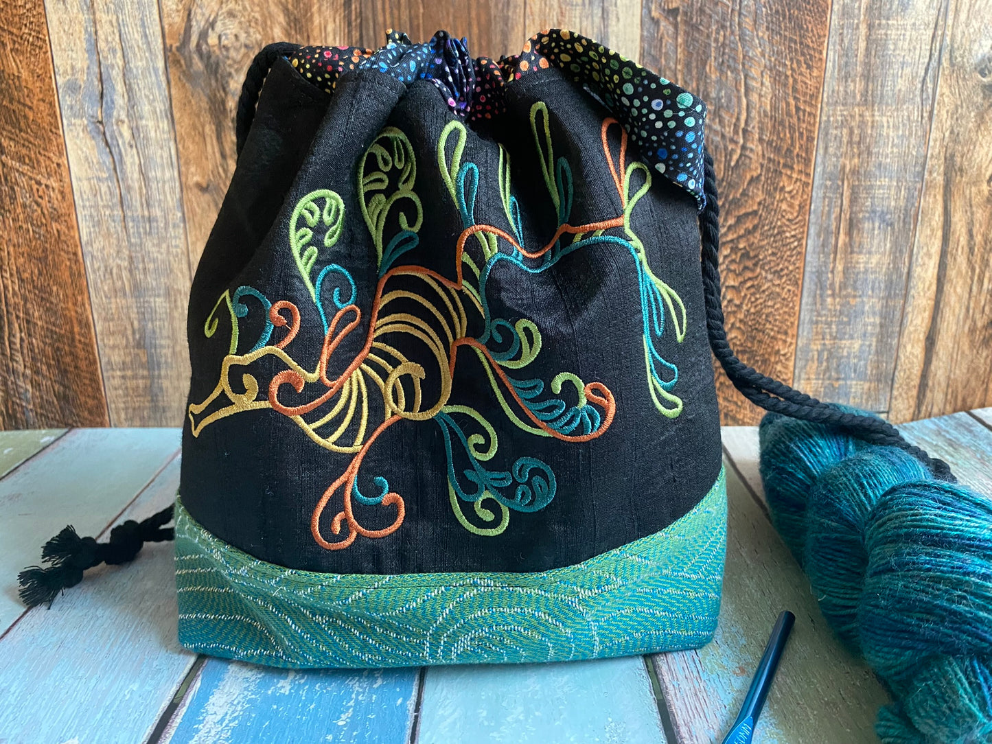 Sea Dragon Medium Project Bag
