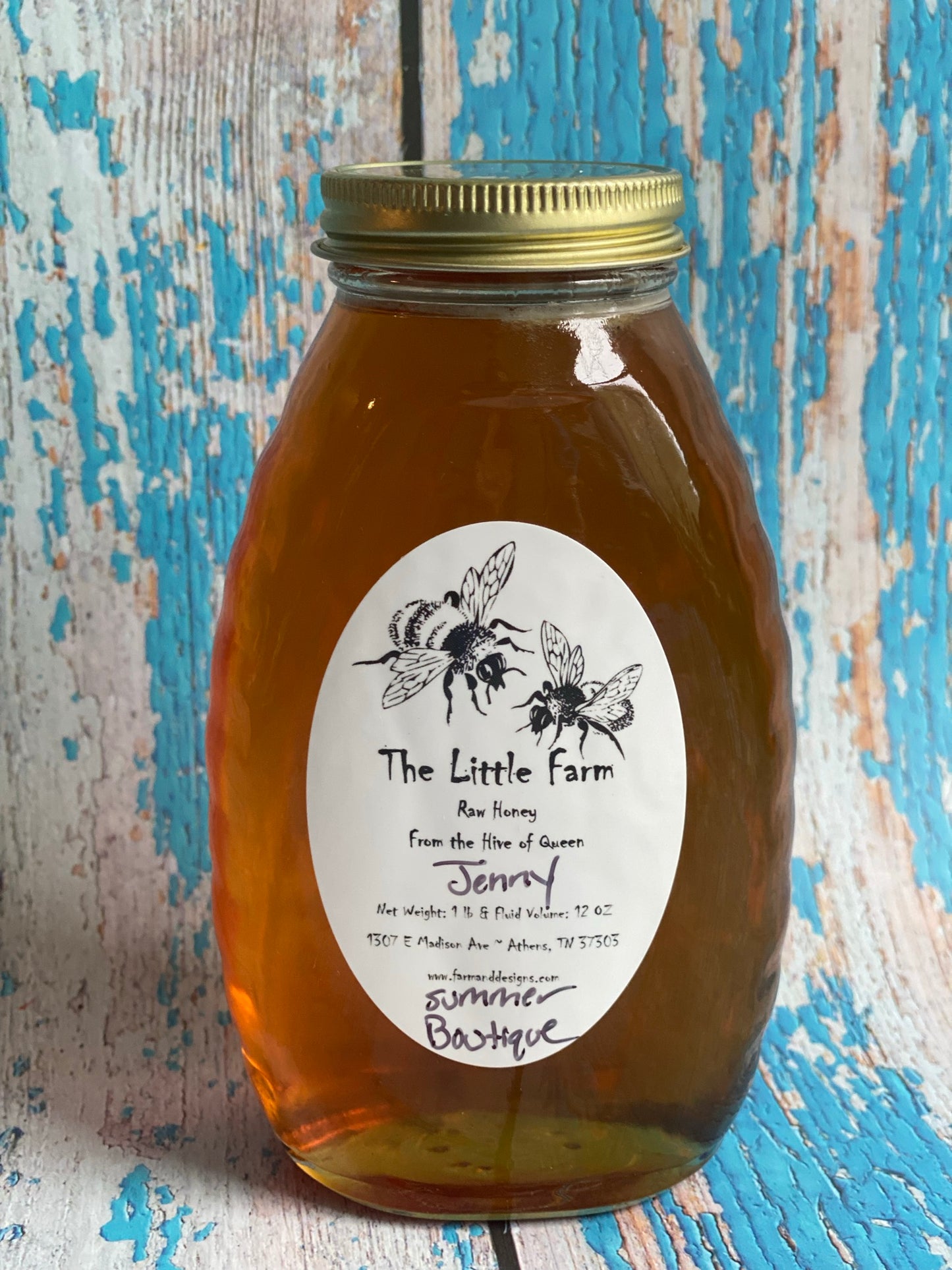 Best of the Best Boutique Honey from Queen Jenny's Hive