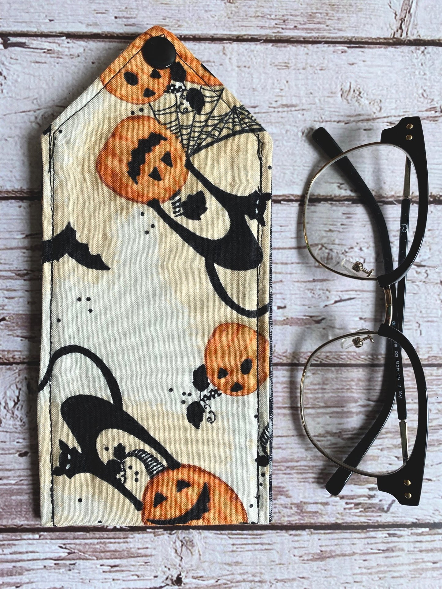 All Hallows Eve Padded Glasses Case