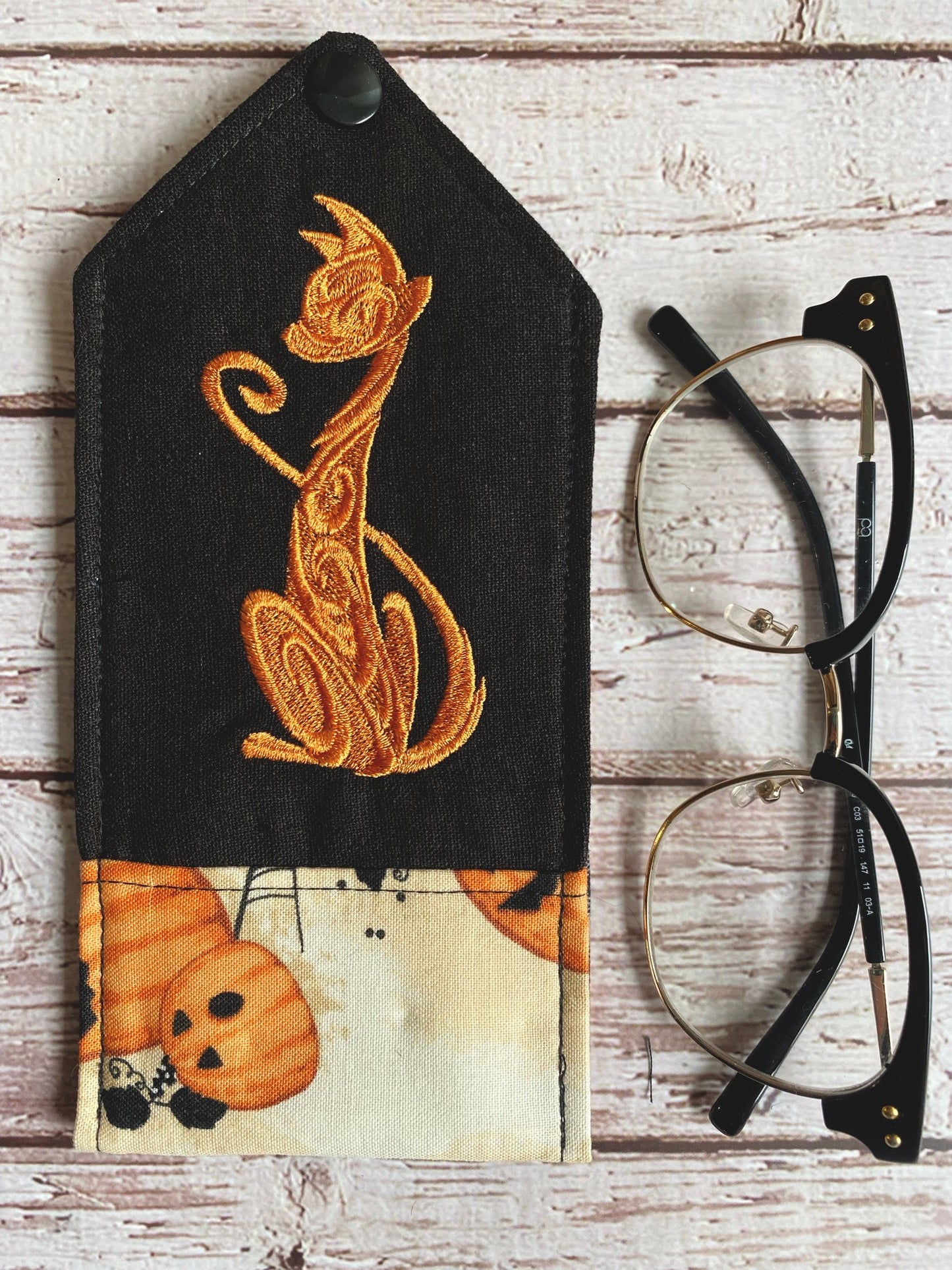 All Hallows Eve Padded Glasses Case
