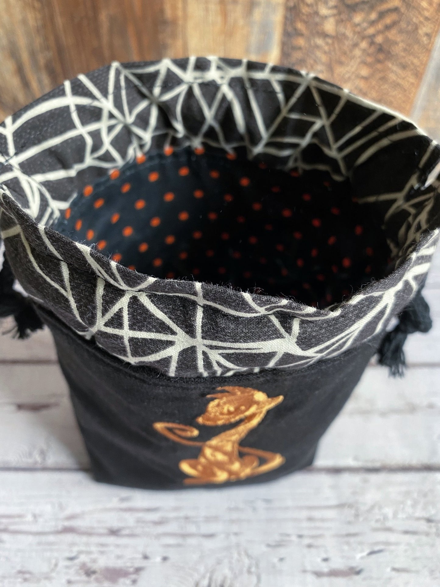 All Hallows Eve Drawstring Dice Bags
