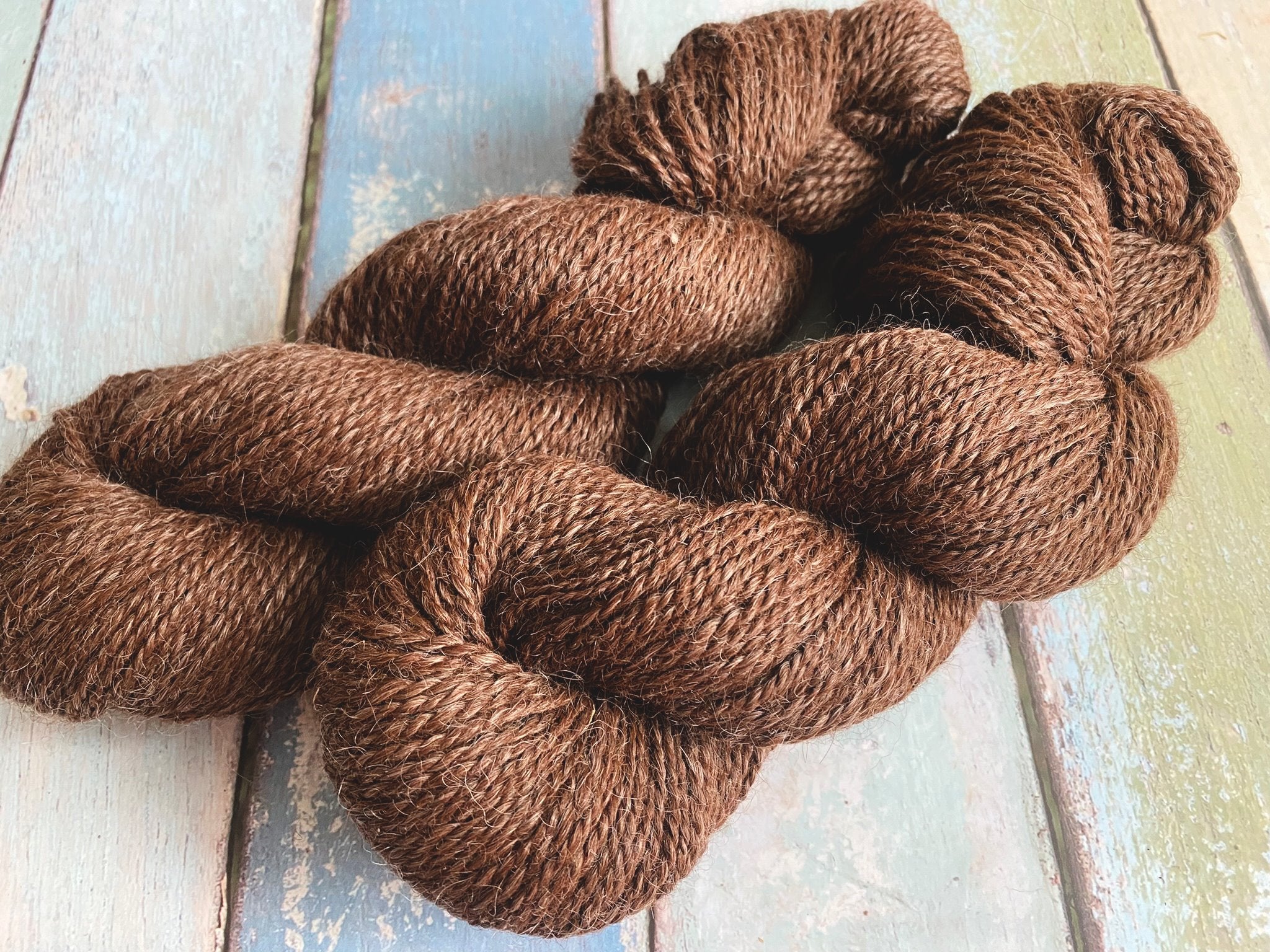 2 Ply Sport Weight Clun Forest Yarn - 4 oz. — Timberwood Farm