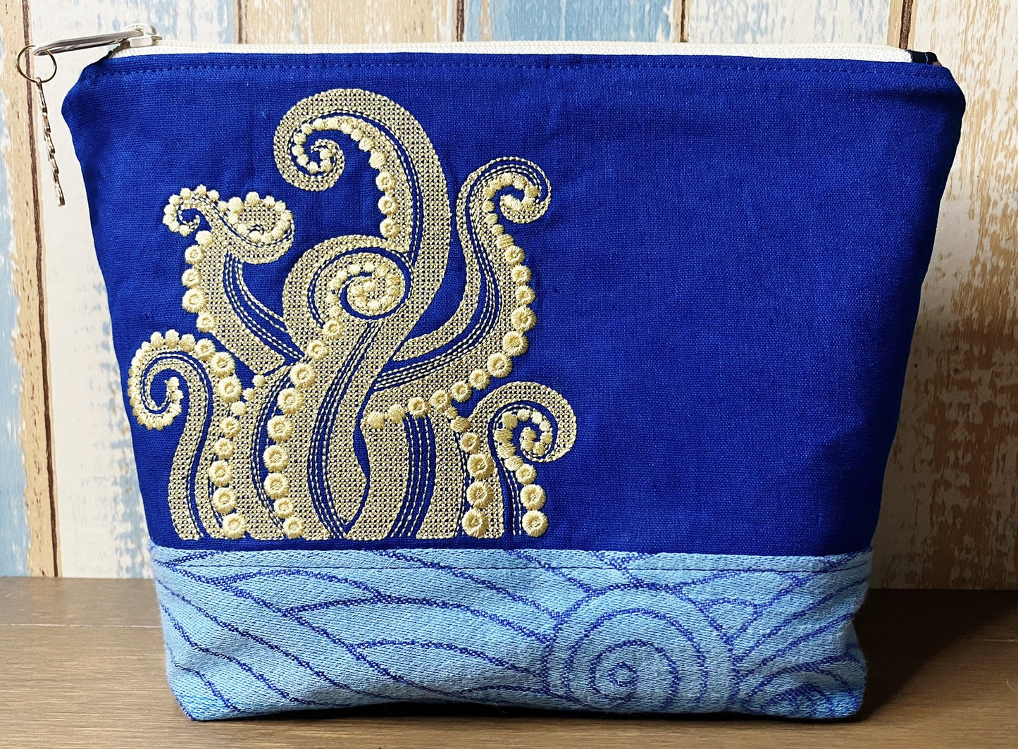 Opulent Octopus Project or Cosmetic Bag