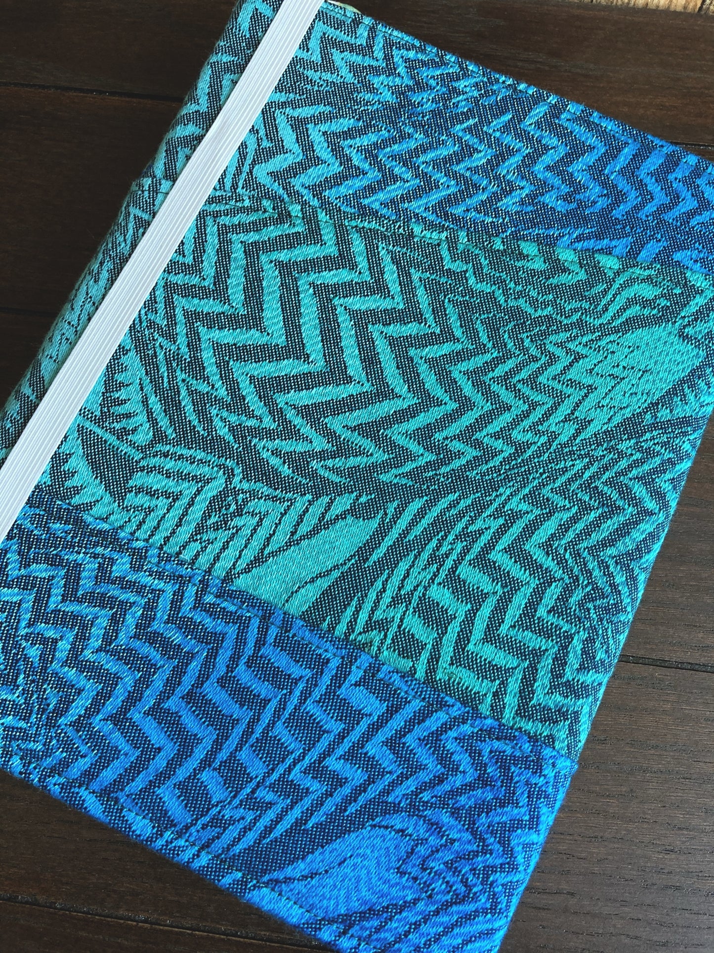 Boho Foxes in Blues Journal and Notebook Cover