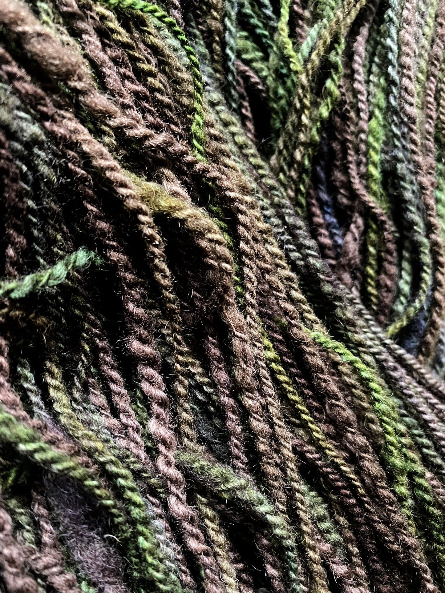 Shades of Autumn Socktober Mohair and Southdown Wool 2 ply Sock Yarn
