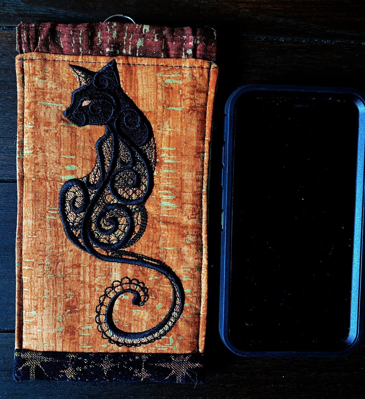 Her Familiars Phone Pouch with Internal Card Pocket
