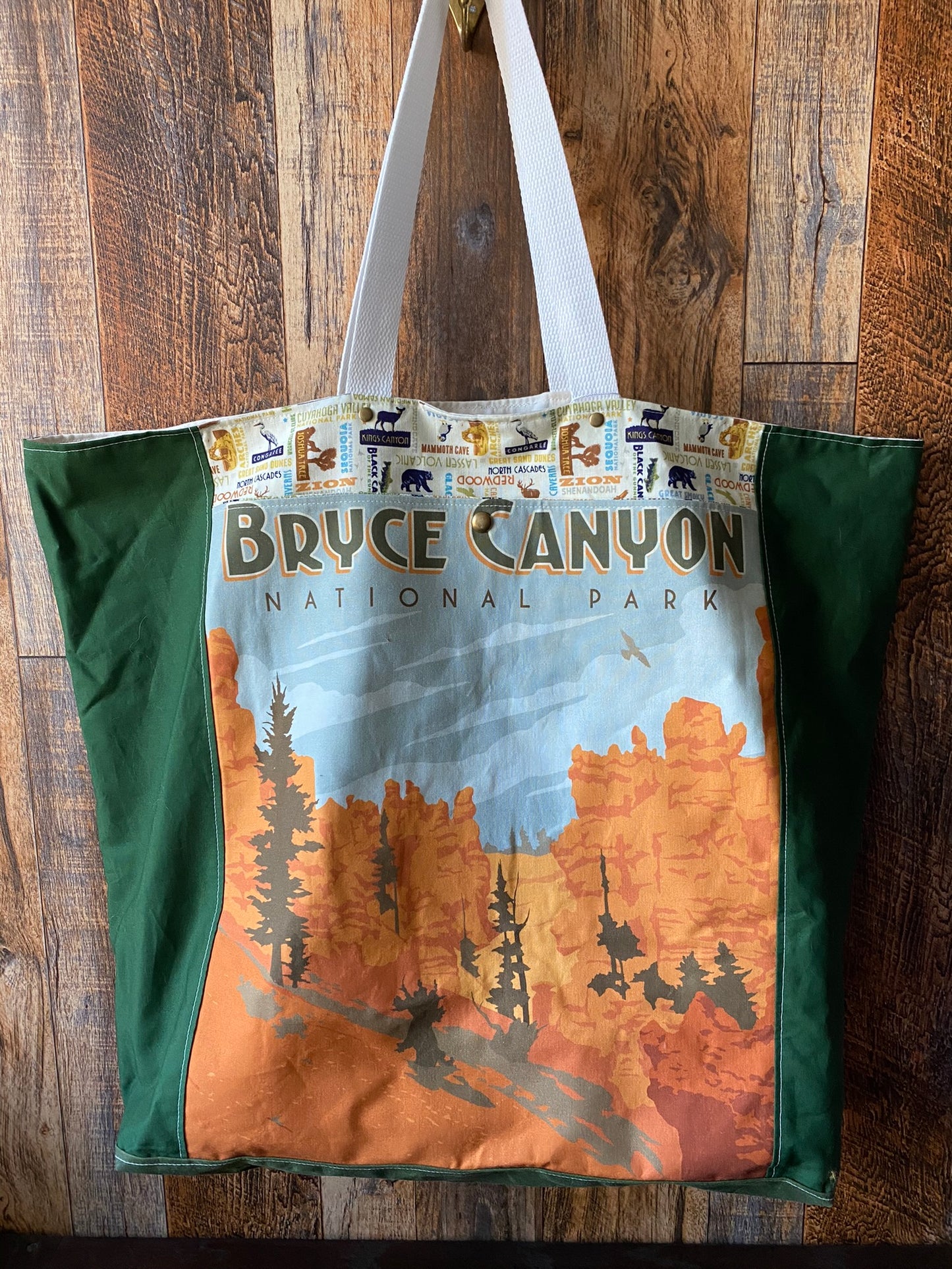 Extra Large and Lightweight Project or Festival Bag - Bryce Canyon