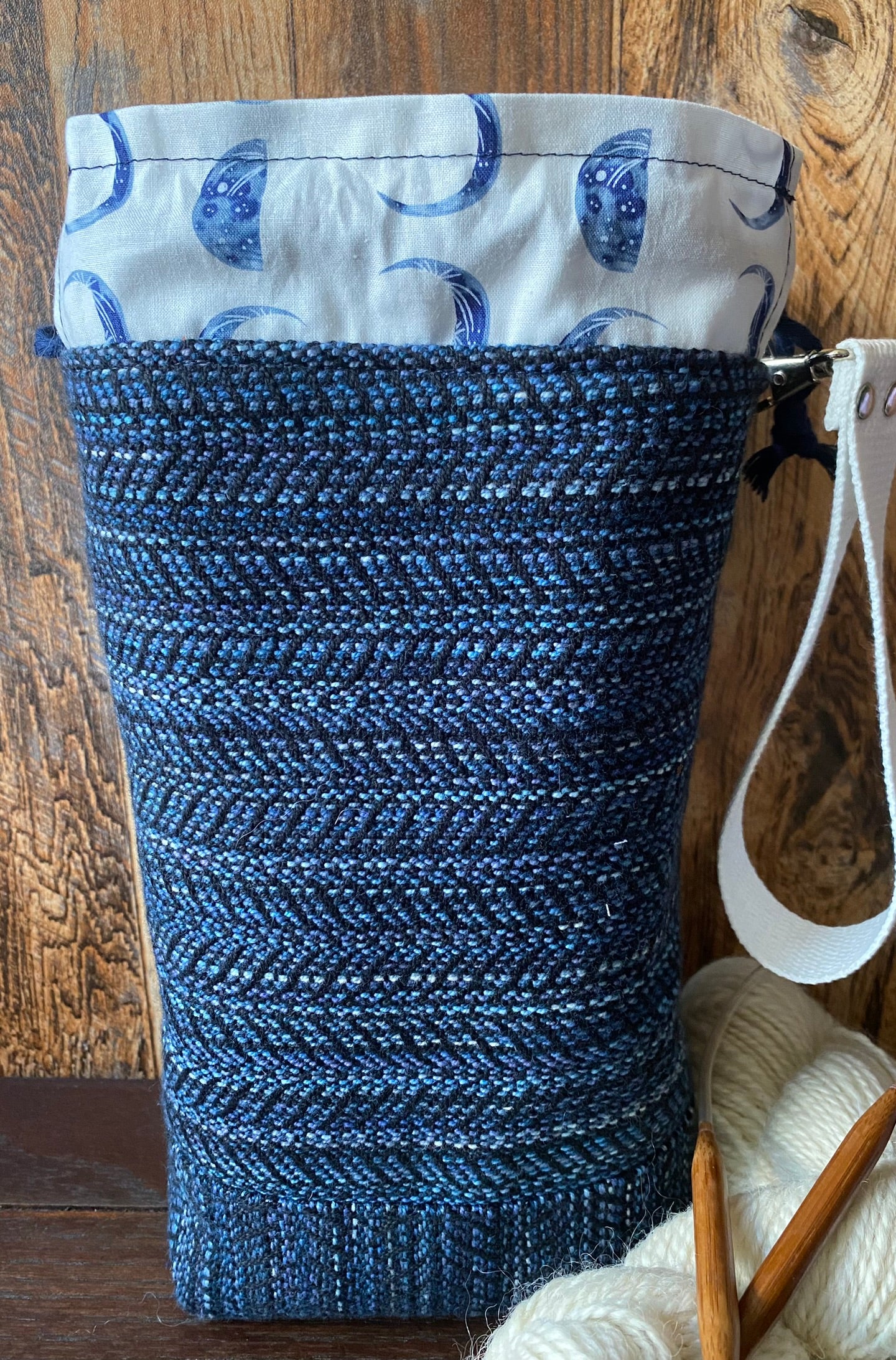 Yaaaarn Knitting Drawstring Bag