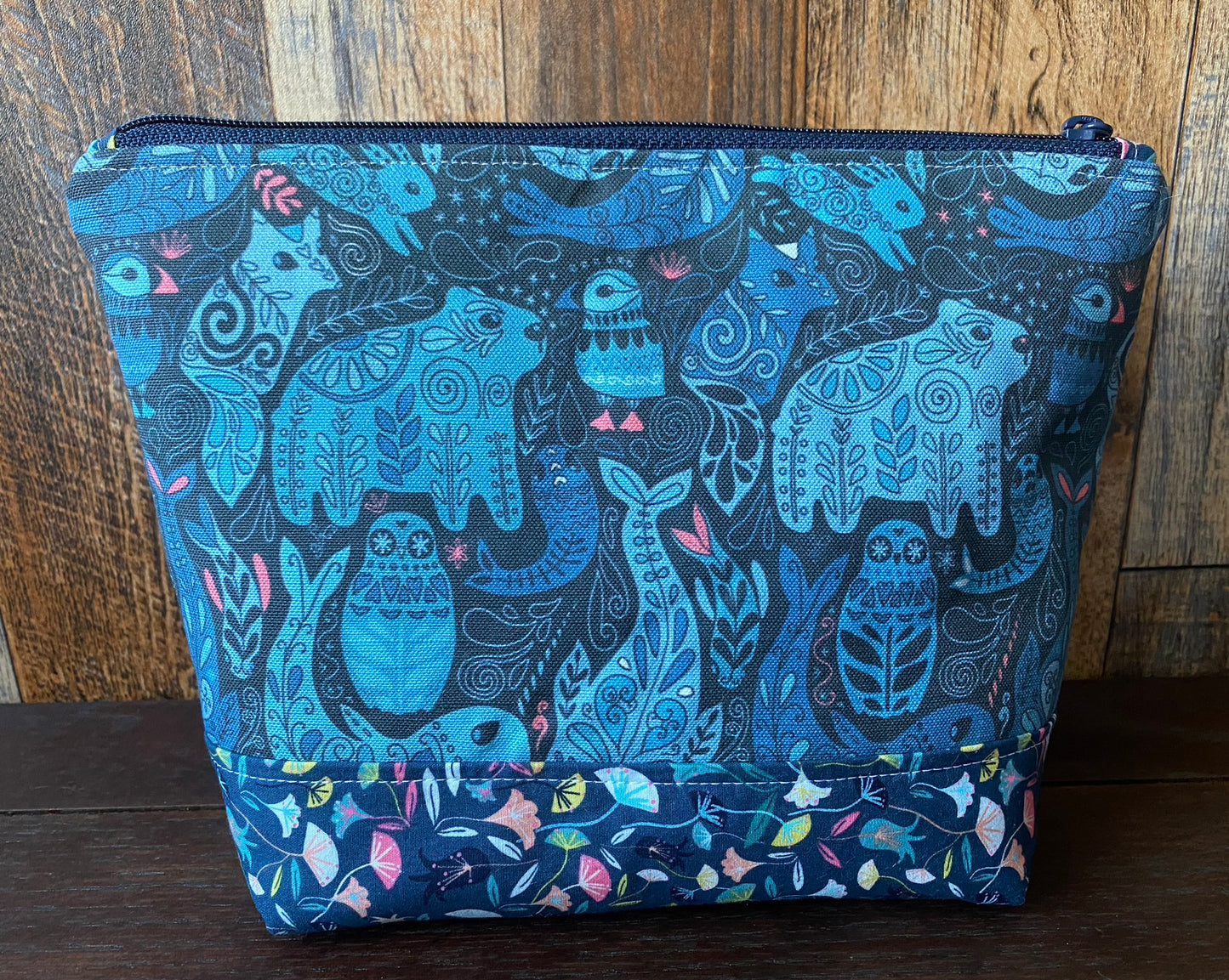 Arctic Friends Padded Project or Cosmetic Bag