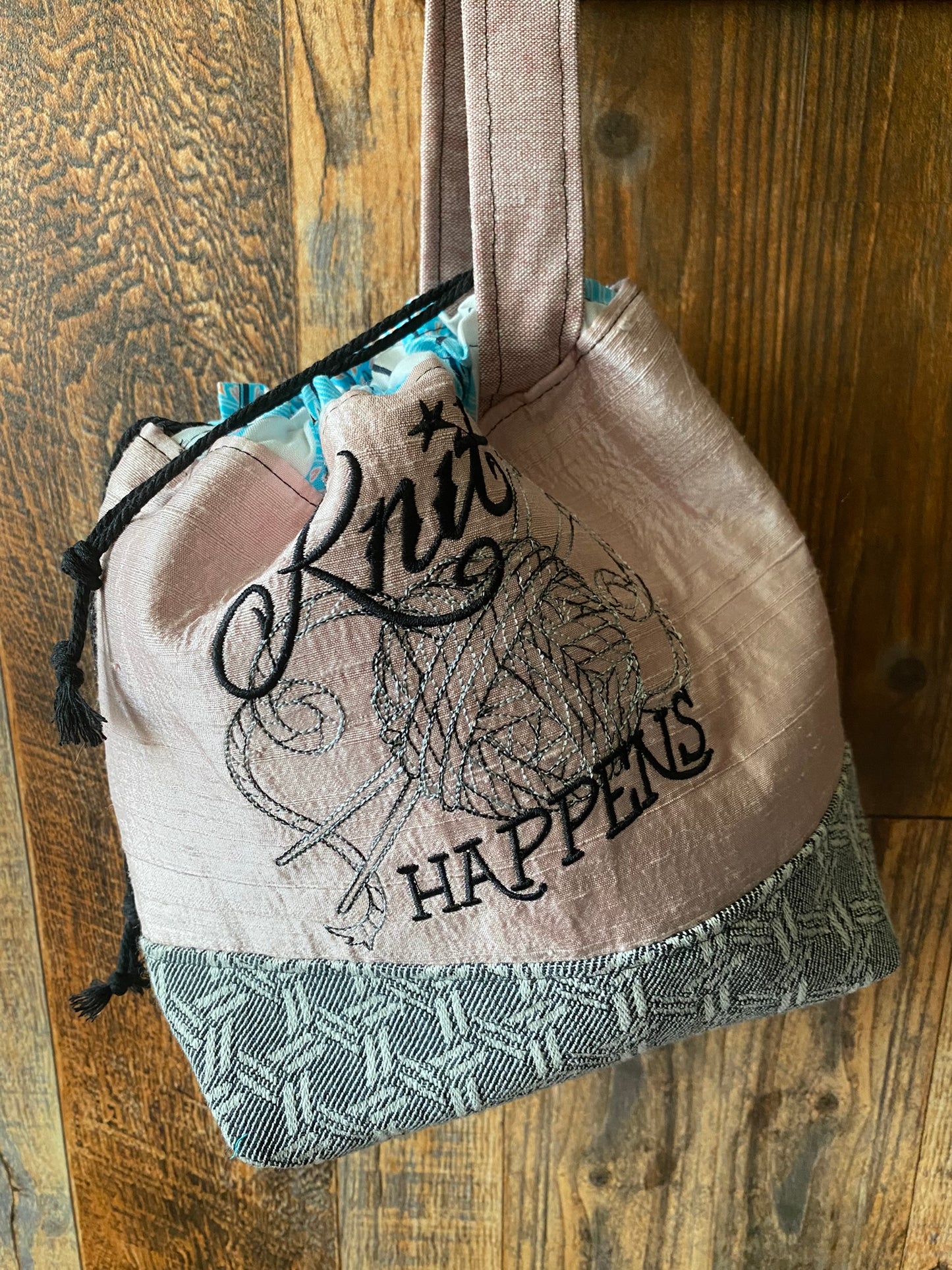 Knit Happens Small Project Bag