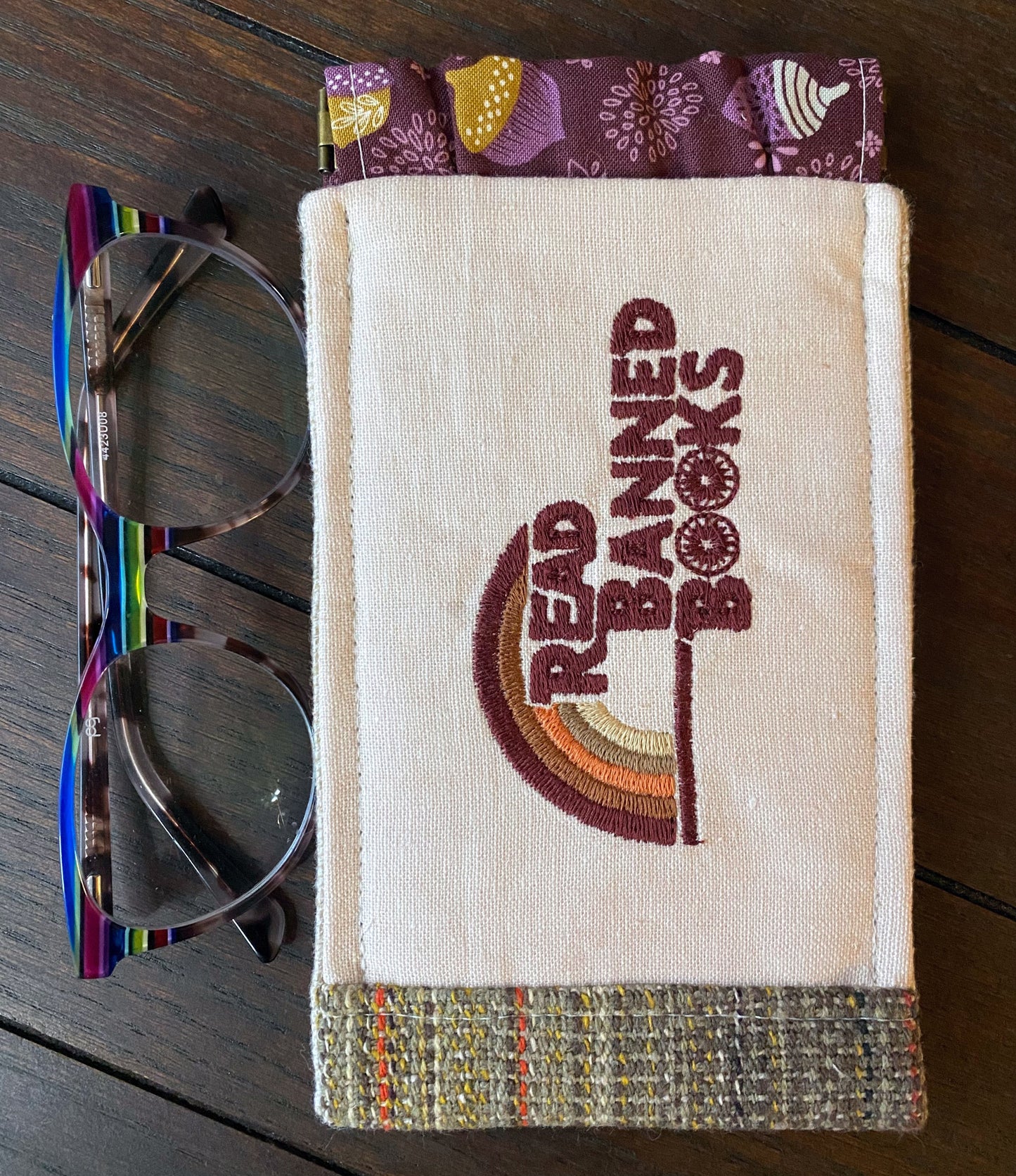 Earth Tones Padded Glasses Cases