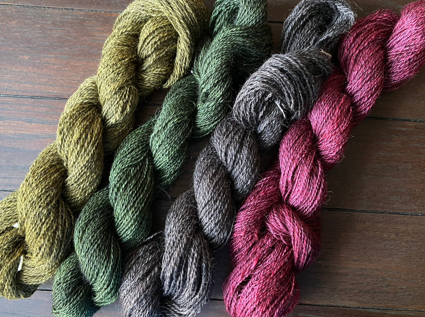 Cashgora and Shetland Wool 2 ply Sport Yarn