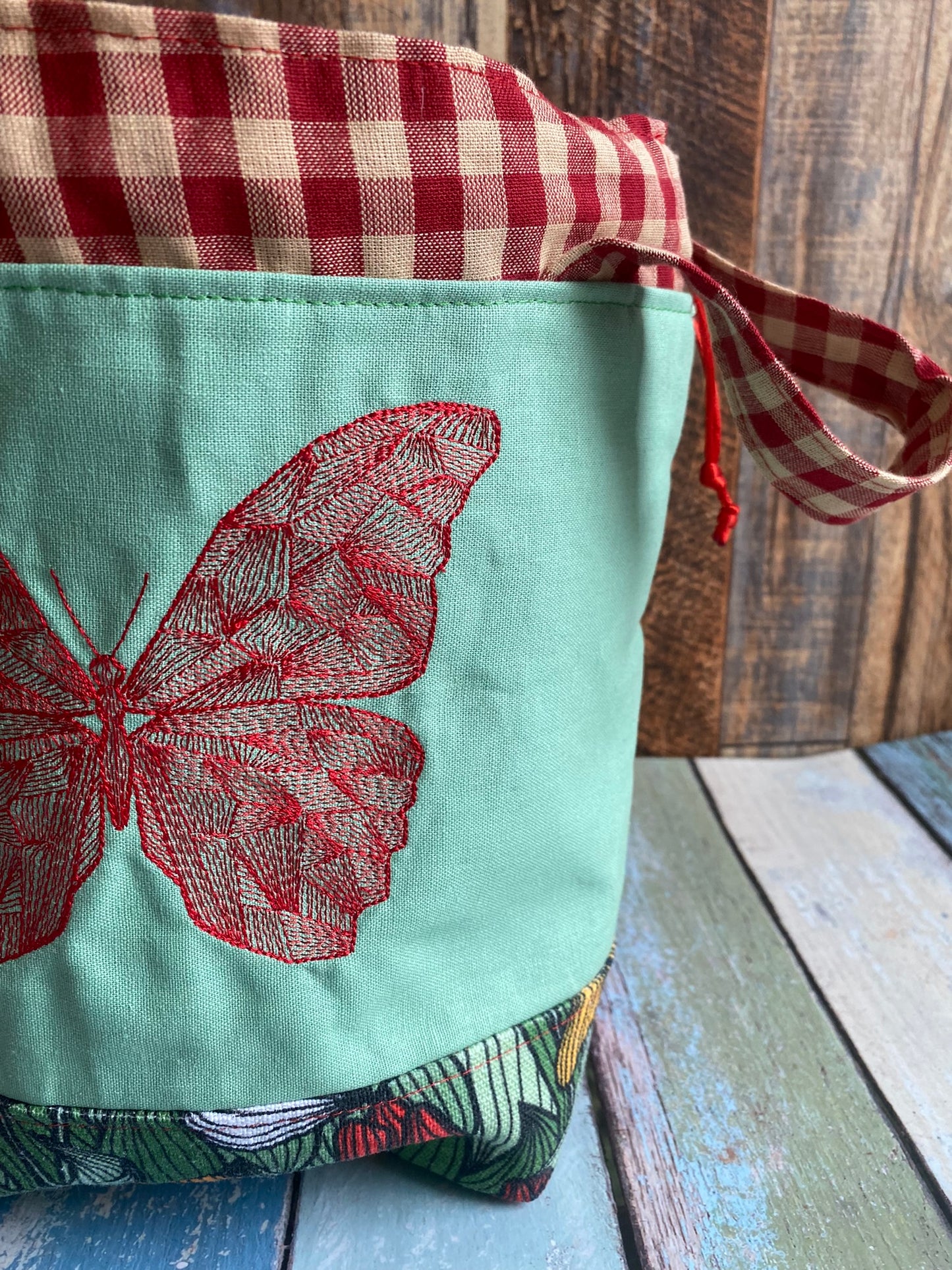 Butterfly Picnic Medium Project Bag