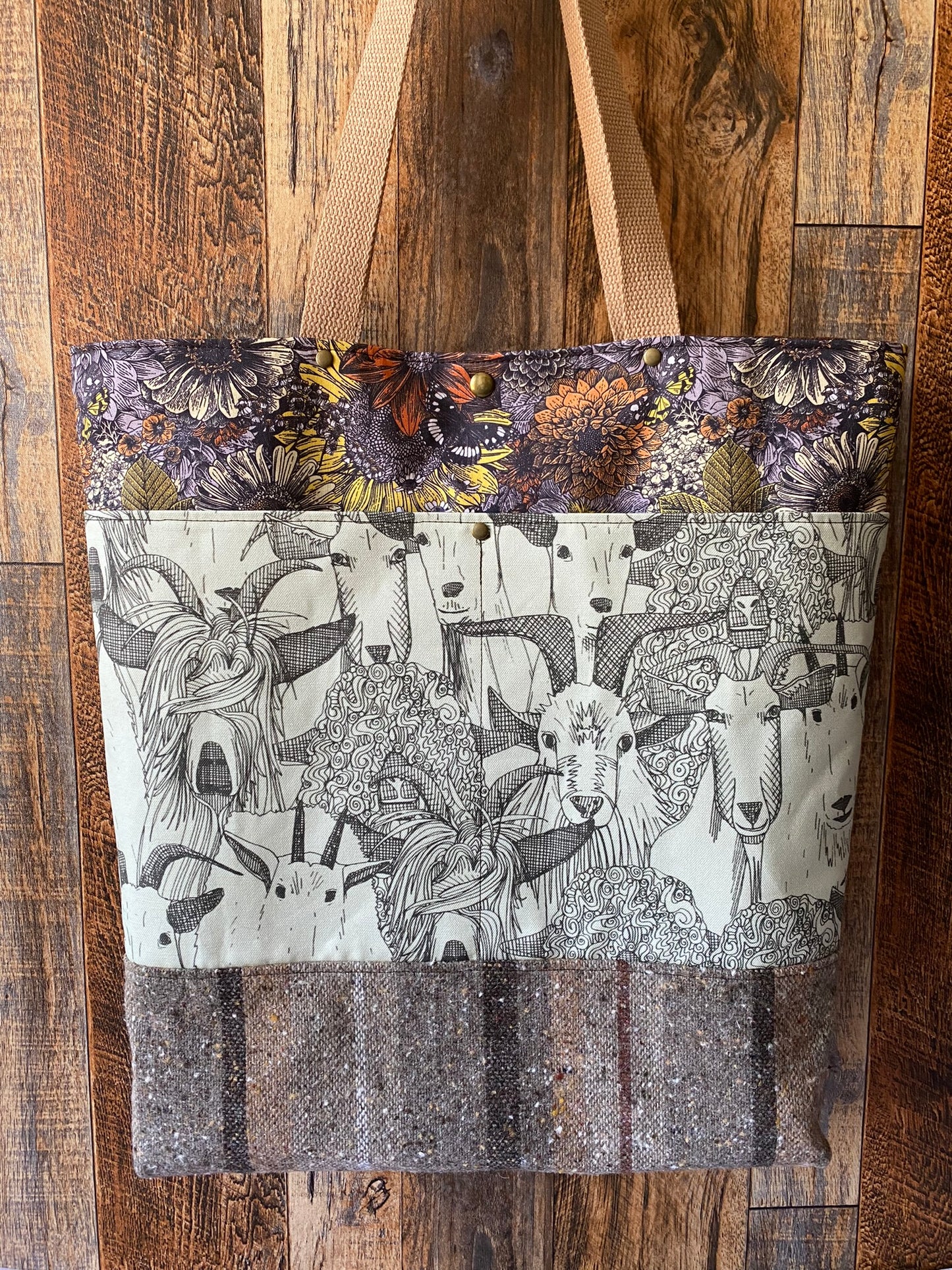 Large Goats Tote