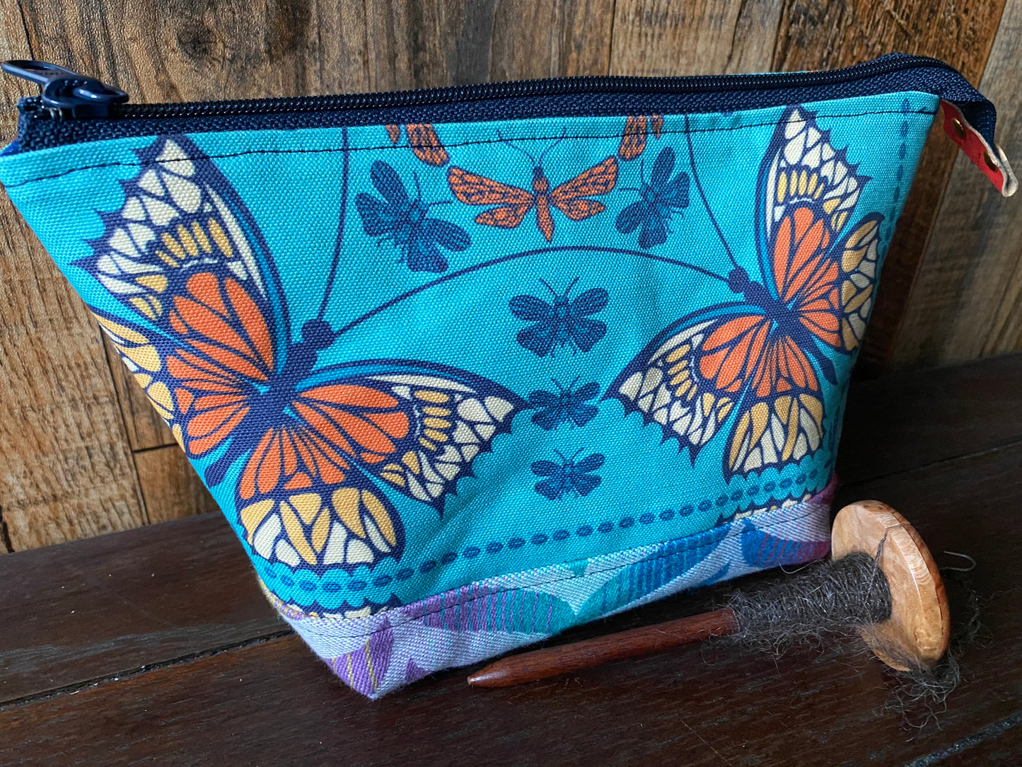 Butterfly Small Open Wide Spindle Bag