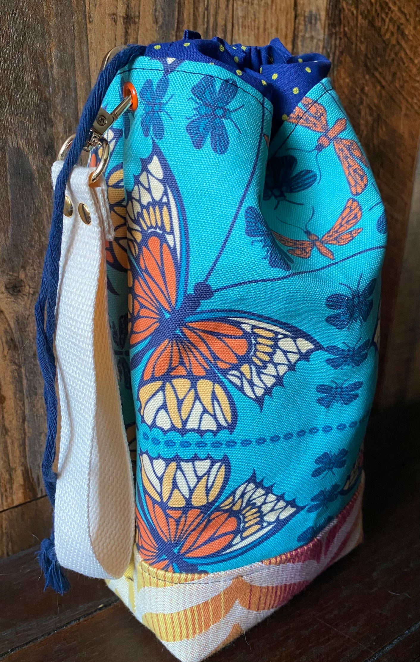 Butterflies Drawstring Bag