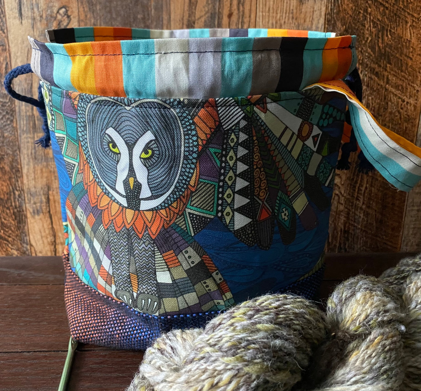 Owl Small Project Bag