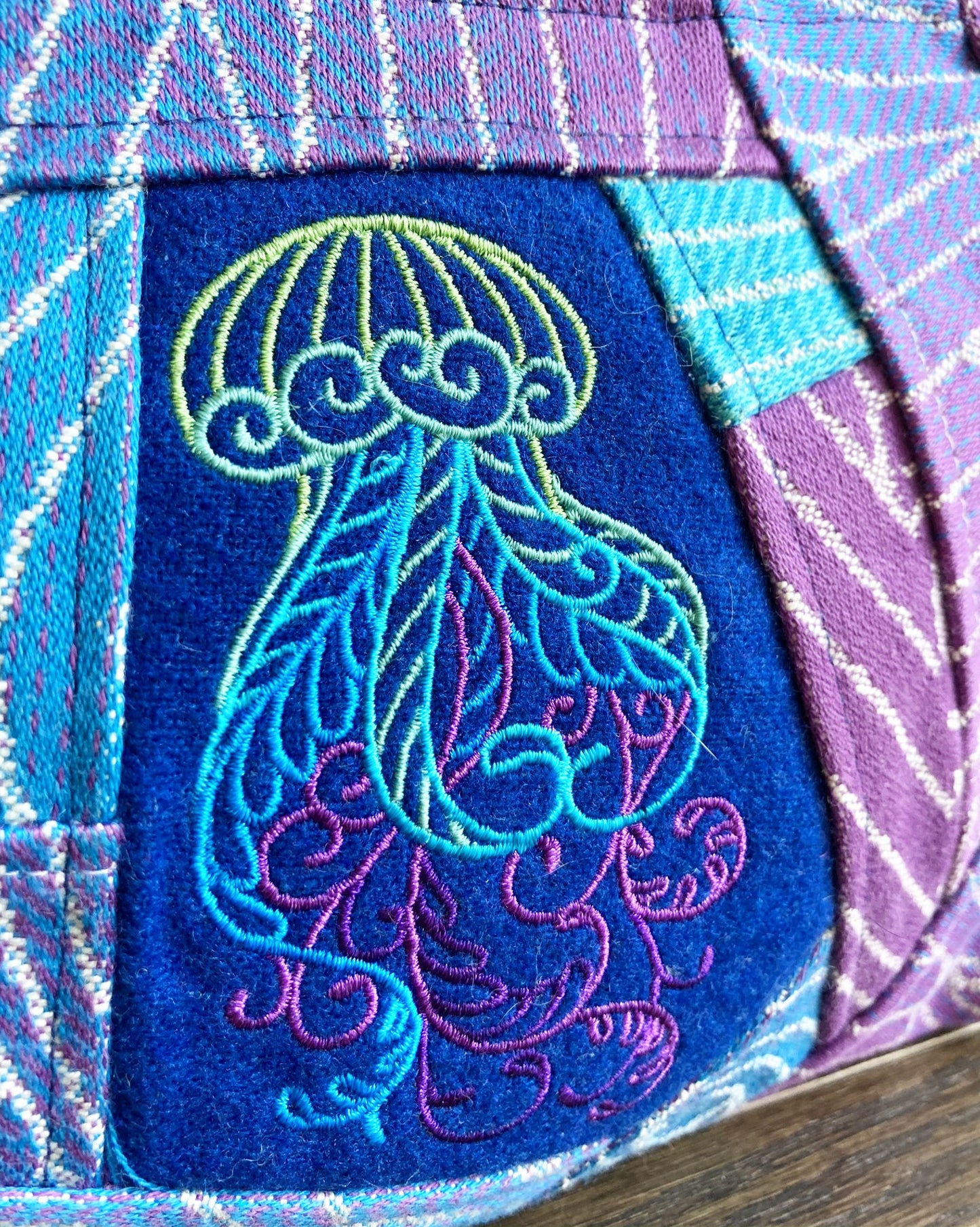 Jellyfish Grab-and-Go Zipper Bag