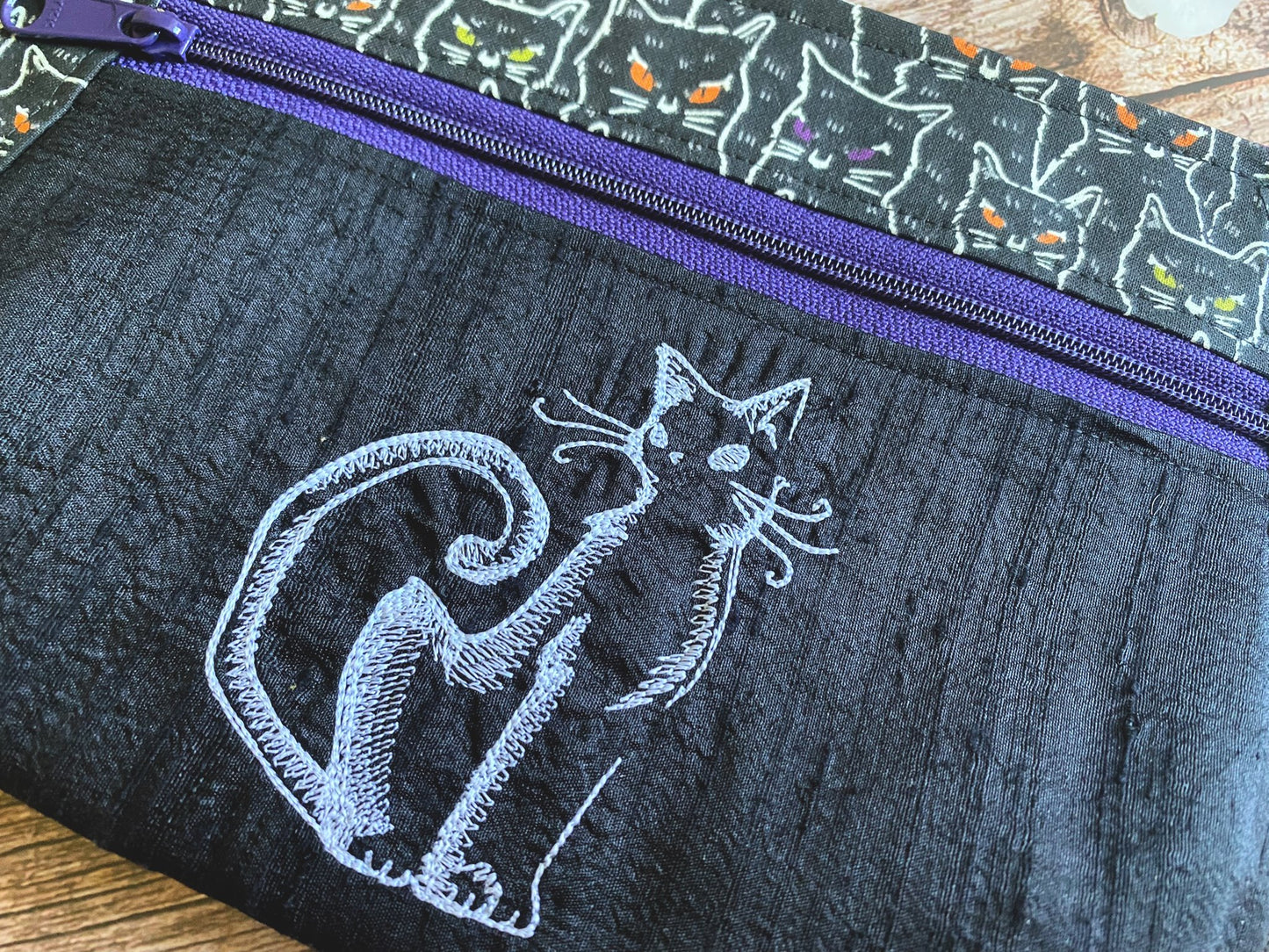 Glowing Kitty Hip or Cossbody Bag (aka Fanny pack!) with Custom Adjustable Waistband