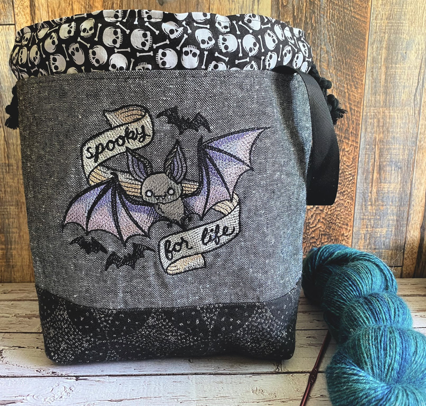 Spooky for Life Medium Project Bag
