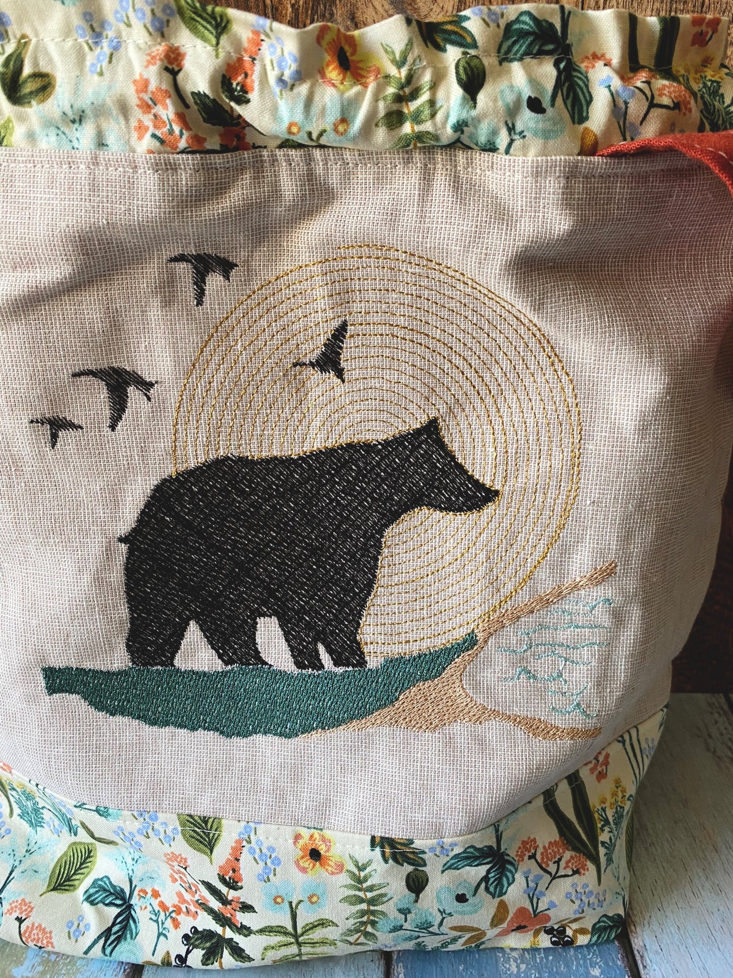 Black Bear Large Project Bag